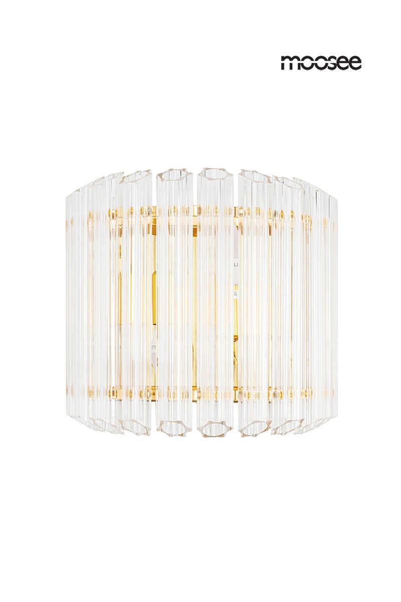 MOOSEE lampa ścienna PALACE złota