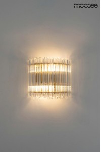 MOOSEE lampa ścienna PALACE złota