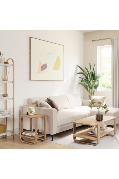 UMBRA stolik BELLWOOD naturalny
