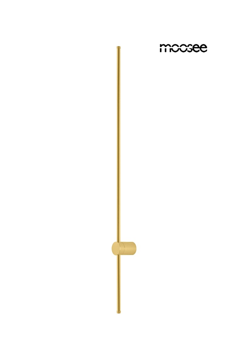 MOOSEE lampa ścienna OMBRE 120 złota
