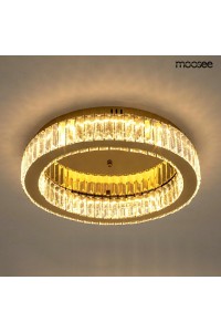 MOOSEE lampa sufitowa / plafon BORRA  złota