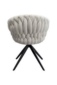 KARE krzesło obrotowe KNOT BOUCLE