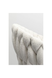 KARE krzesło obrotowe KNOT BOUCLE