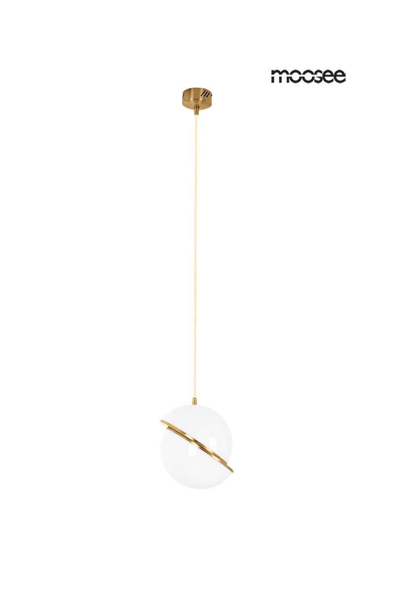 MOOSEE lampa wisząca GLOBE 20 złota