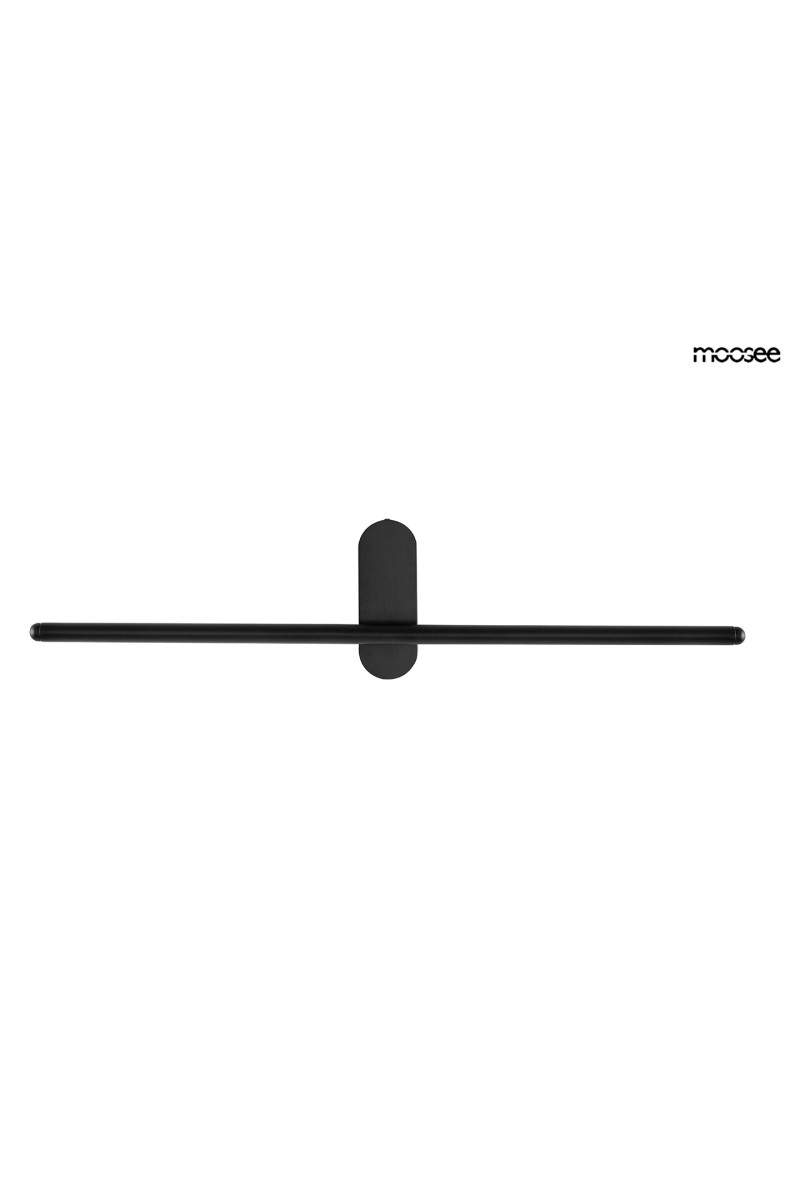 MOOSEE lampa ścienna TOBIA czarna