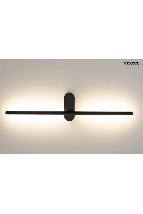 MOOSEE lampa ścienna TOBIA czarna