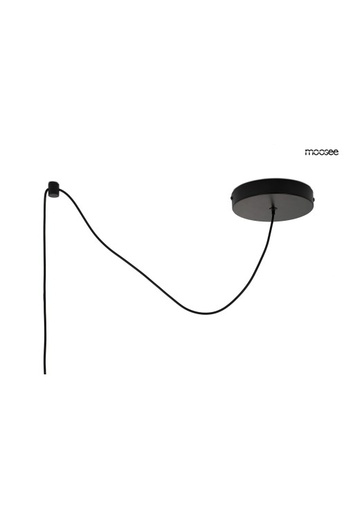 MOOSEE lampa wisząca BOBBIE czarna