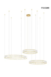 MOOSEE lampa wisząca LIBERTY 3B złota