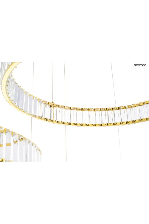 MOOSEE lampa wisząca LIBERTY 3B złota