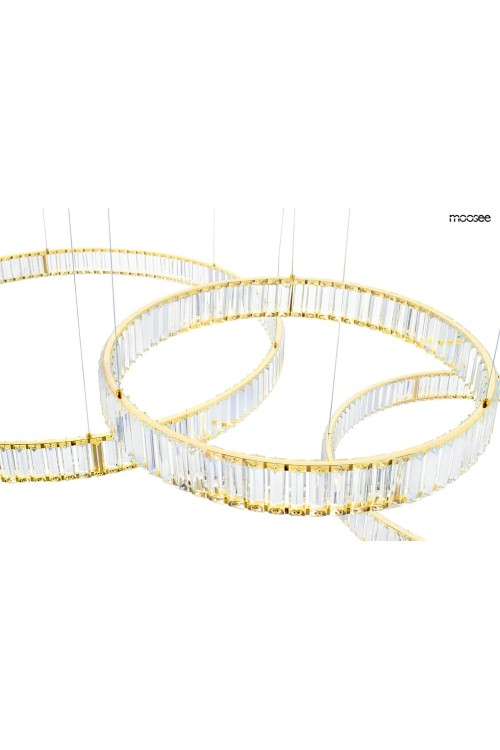 MOOSEE lampa wisząca LIBERTY 3B złota