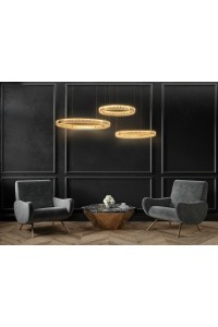 MOOSEE lampa wisząca LIBERTY 3B złota