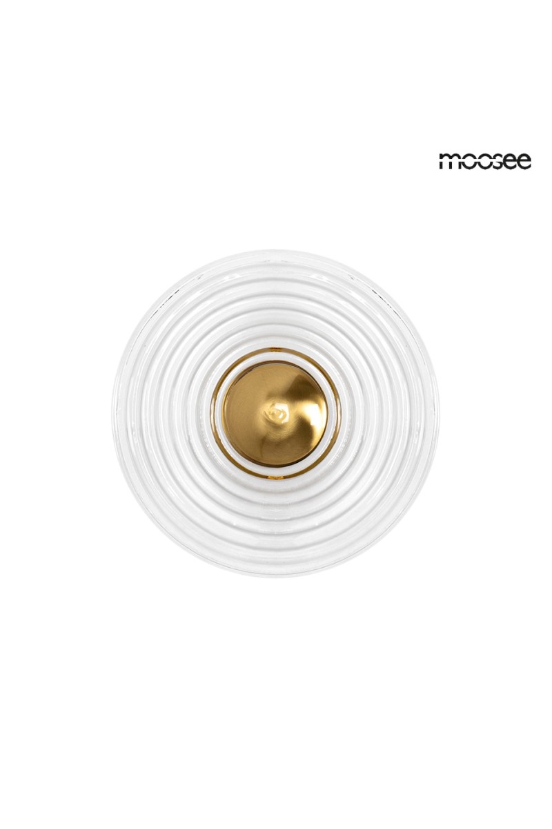 MOOSEE lampa ścienna ONDA złota