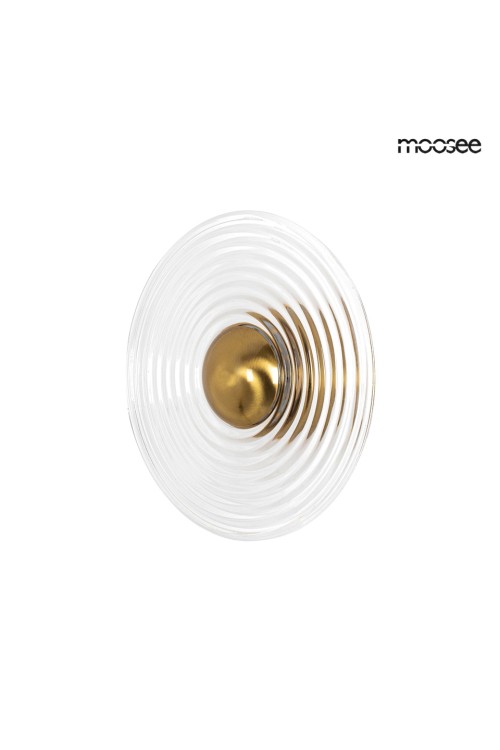 MOOSEE lampa ścienna ONDA złota