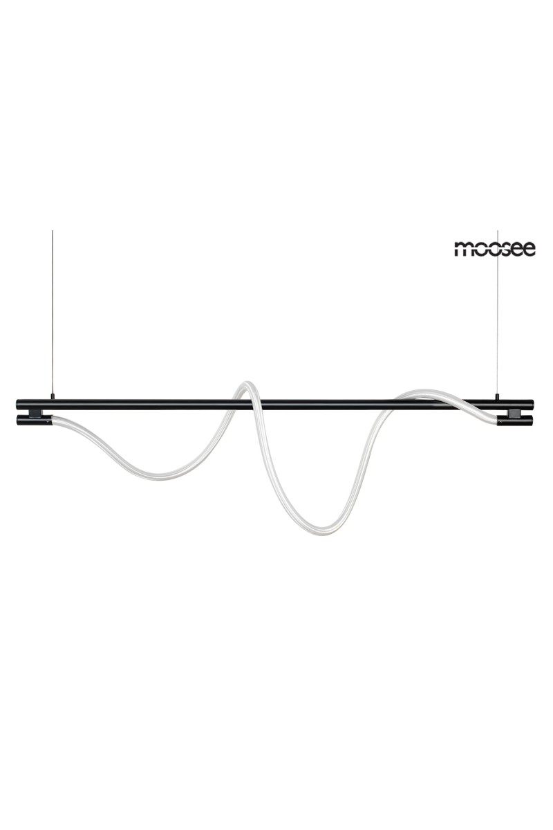 MOOSEE lampa wisząca SERPIENTE 120  czarna
