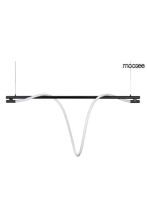 MOOSEE lampa wisząca SERPIENTE 120  czarna