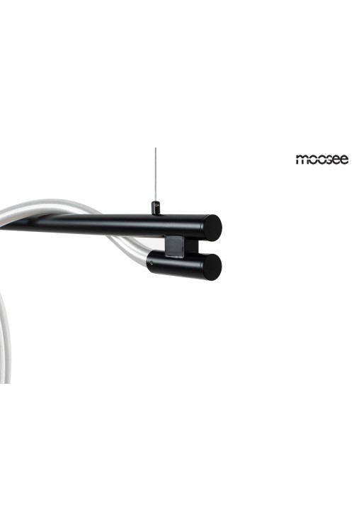 MOOSEE lampa wisząca SERPIENTE 120  czarna