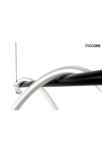 MOOSEE lampa wisząca SERPIENTE 120  czarna