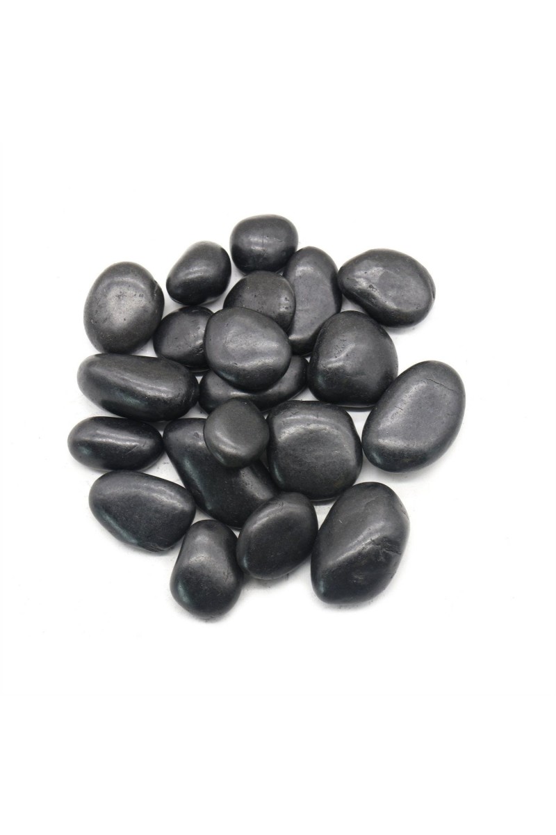 Kamień OTOCZAK 3-5 cm 2 kg polerowany     czarny
