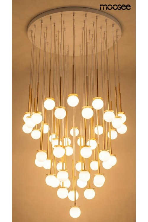 MOOSEE lampa wisząca CANNON DISC 50       złota