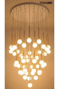 MOOSEE lampa wisząca CANNON DISC 50       złota