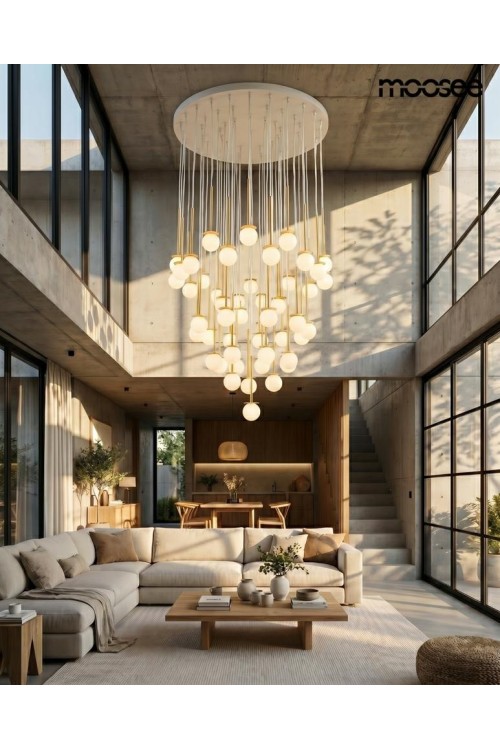 MOOSEE lampa wisząca CANNON DISC 50       złota