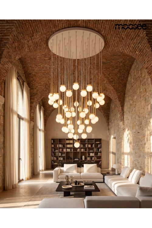 MOOSEE lampa wisząca CANNON DISC 50       złota