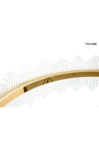 MOOSEE lampa wisząca FLORENS 80 złota