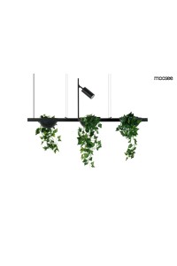 MOOSEE lampa wisząca PLANT LINE czarna