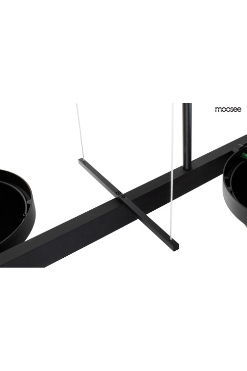 MOOSEE lampa wisząca PLANT LINE czarna