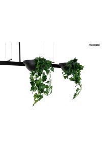 MOOSEE lampa wisząca PLANT LINE czarna