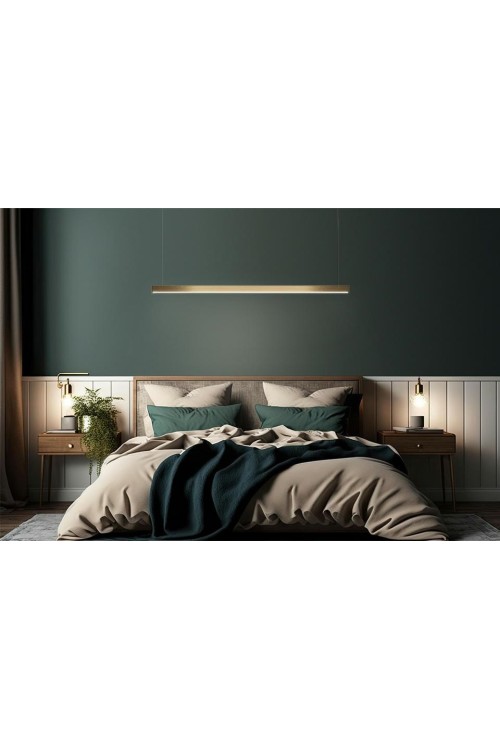 MOOSEE lampa wisząca LINUS 120 złota