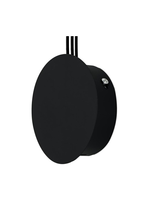 MOOSEE lampa ścienna FLUSSO WALL 3        czarna