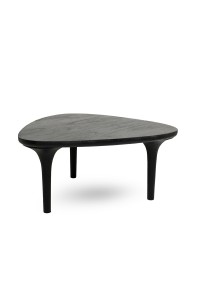 MaMaison stolik kawowy LAMINAR 86 czarny  / drewno