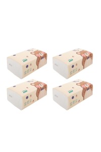 Zestaw 4 opakowań chusteczek 4-warstwowe  SHP SOFT 4