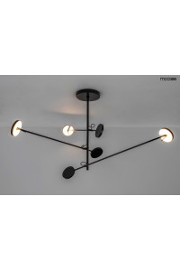 MOOSEE lampa wisząca BOBBIE 3 czarna
