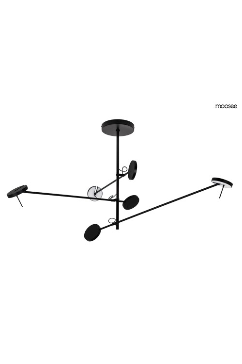 MOOSEE lampa wisząca BOBBIE 3 czarna