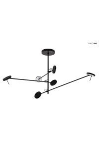 MOOSEE lampa wisząca BOBBIE 3 czarna
