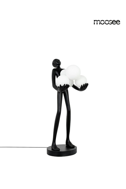 MOOSEE lampa stołowa HUMAN PREMIUM        czarna