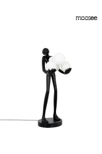 MOOSEE lampa stołowa HUMAN PREMIUM        czarna