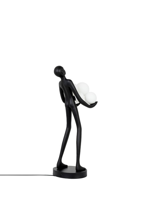 MOOSEE lampa stołowa HUMAN PREMIUM        czarna