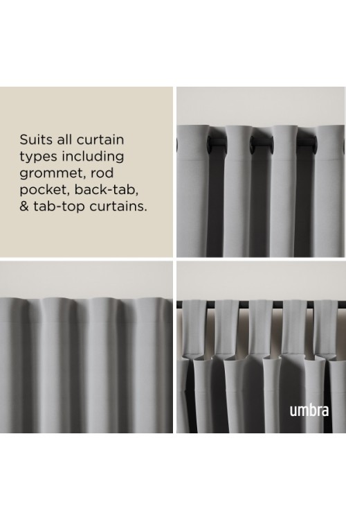 UMBRA karnisz TWILIGHT 76 - 213 cm        czarny mat