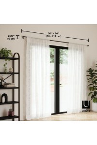 UMBRA karnisz TWILIGHT 76 - 213 cm        czarny mat