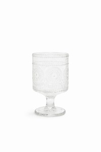 Zestaw 4 szklanek SHP FLORES              transparentny