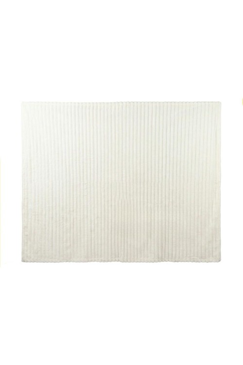 Koc pluszowy SHP LUMERA 150x200 beżowy