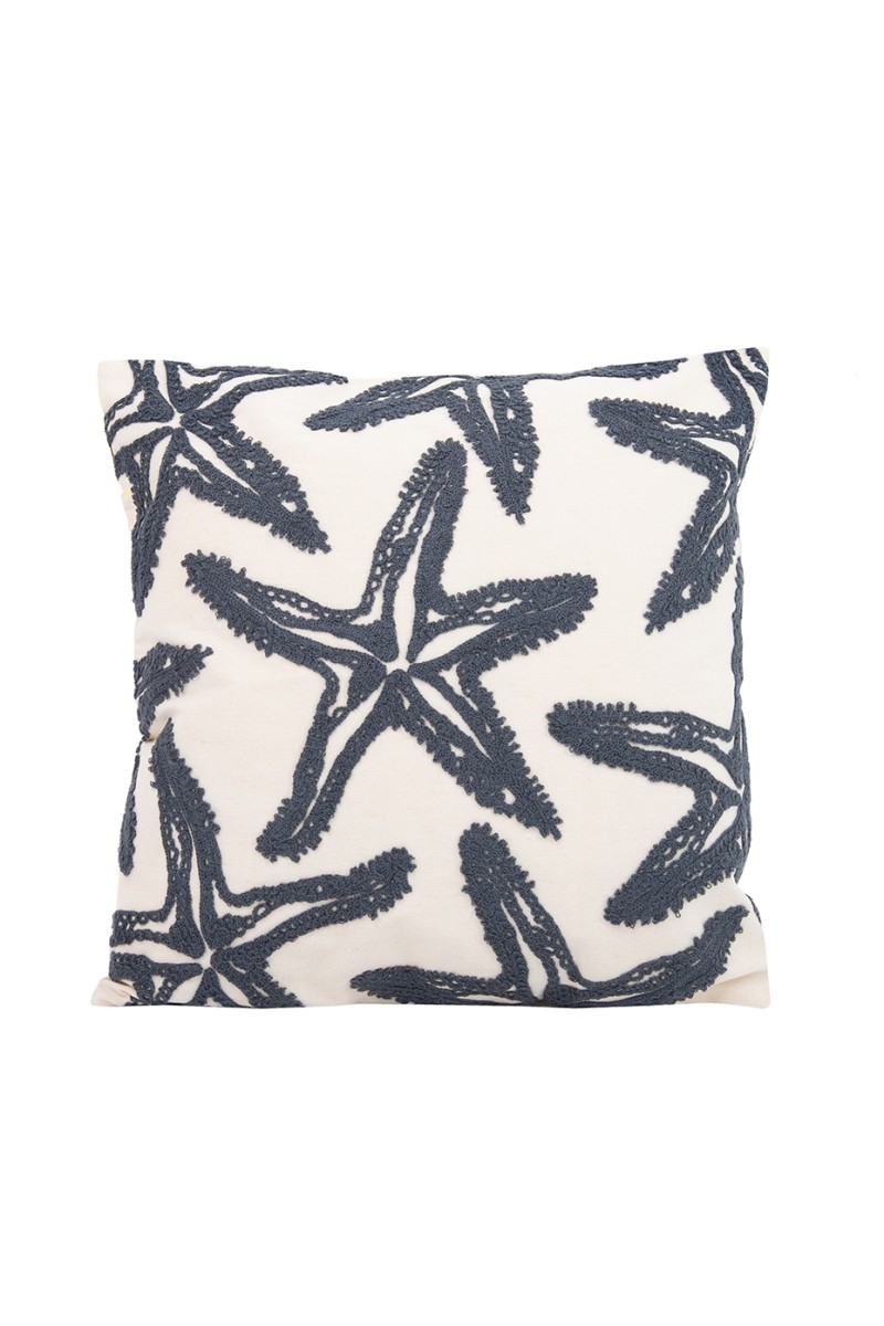 Poduszka dekoracyjna SHP STARFISH 45x45   beżowa / szara
