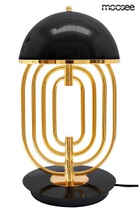 MOOSEE lampa stołowa BOTTEGA złota / czarna