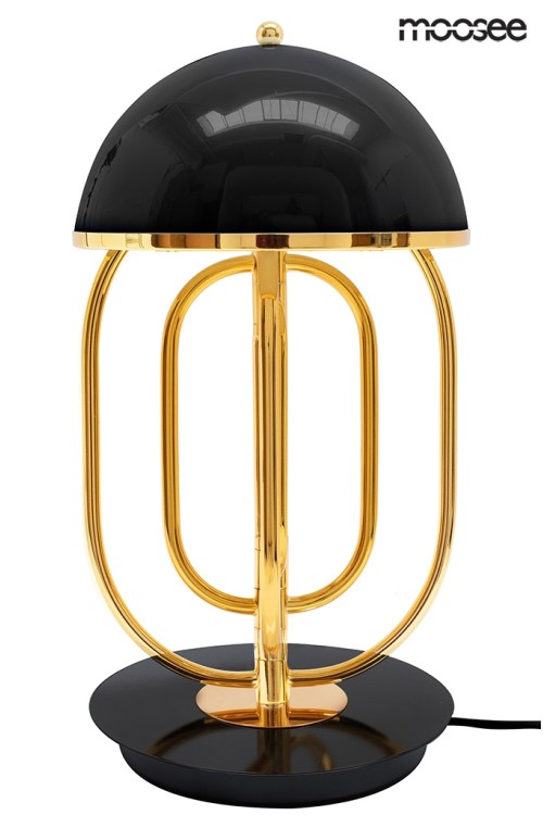 MOOSEE lampa stołowa BOTTEGA złota / czarna