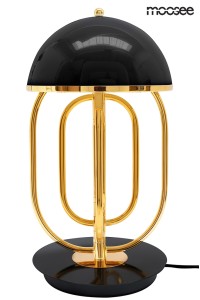 MOOSEE lampa stołowa BOTTEGA złota / czarna
