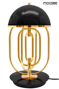 MOOSEE lampa stołowa BOTTEGA złota / czarna