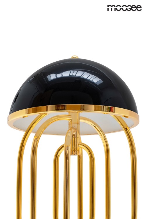 MOOSEE lampa stołowa BOTTEGA złota / czarna